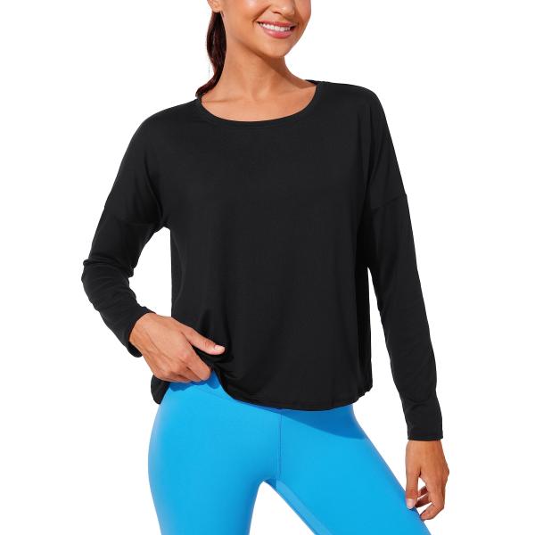 【並行輸入品】CRZ YOGA UPF 50+ Long Sleeve Shirts for Wom...