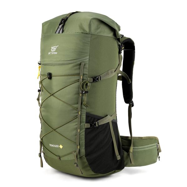 【並行輸入品】SKYSPER Hiking Backpack, 50L/60L Backpackin...
