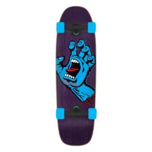 【並行輸入品】Santa Cruz スクリーミングハンド ストリート クルーザー クルーザー スケートボード 8.4インチ x 29.5インチ