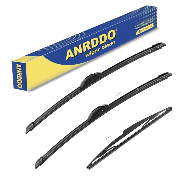 【並行輸入品】ワイパー3枚 工場交換用 2007 2014 フォード エッジ 2007 2015 リ...