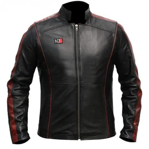 【並行輸入品】Mens N7 Cafe Racer Bomber Biker Stand Colla...