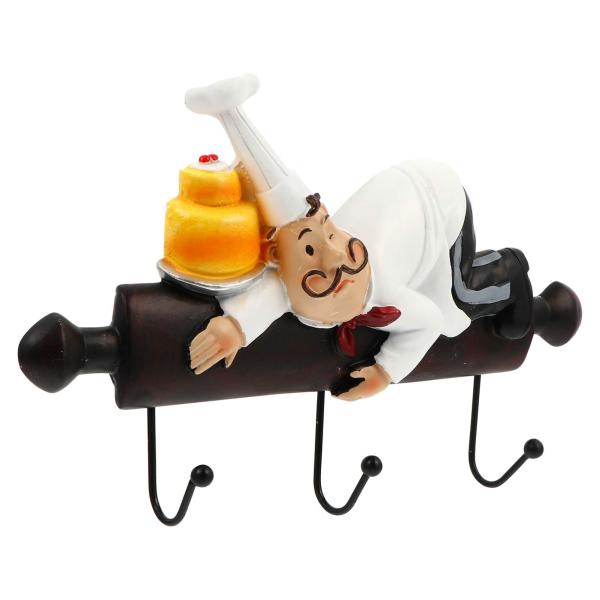 【並行輸入品】Operitacx Hat Hangers Hat Hangers Chef Wall...