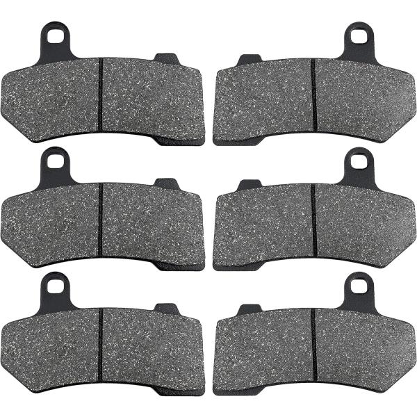 【並行輸入品】フロントおよびリアブレーキパッド ハーレーダビッドソン FLHXストリートグライド 2...