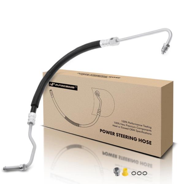 【並行輸入品】A Premium パワーステアリングホース 圧力ホースラインアセンブリ シボレー タ...