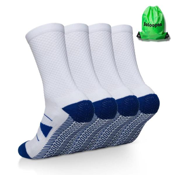 【並行輸入品】Boloopoo Anti Slip Soccer Socks,2 Pcs Men's...