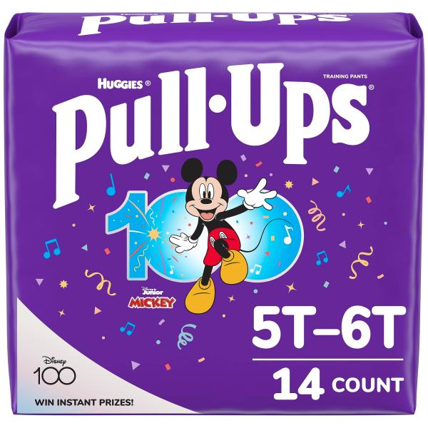 Pull Ups Boys&apos; Potty Training Pants, 5T 6T (46+ lb...