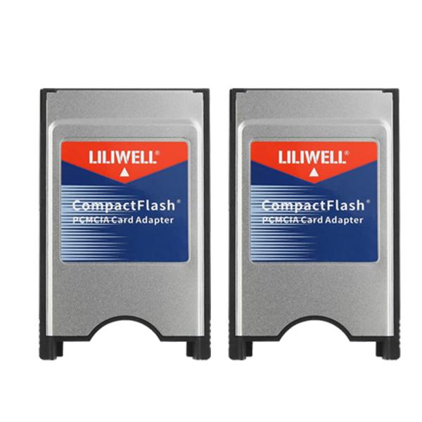 LILIWELL コンパクトフラッシュ   PCMCIA Ata アダプター CFからPCカードアダ...