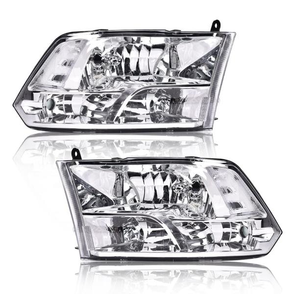 【並行輸入品】PIT66 ヘッドライト 09 18 Dodge Ram 1500/10 18 Ram...