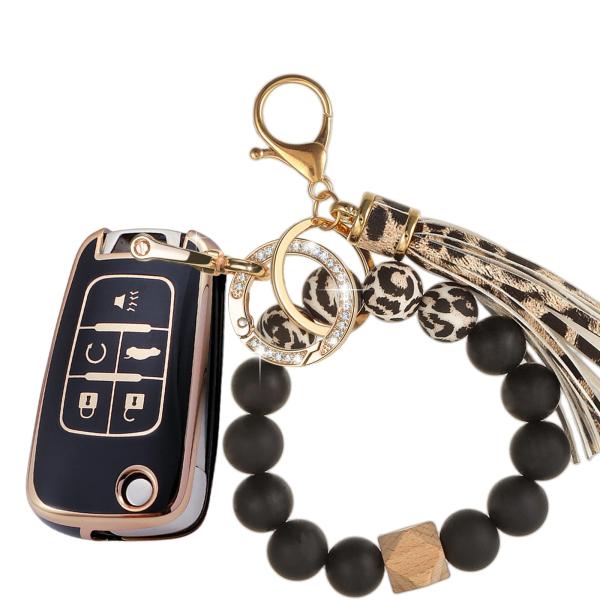 【並行輸入品】キーケース チェーン ファッション ブレスレット キーホルダー シボレー シェビー エ...