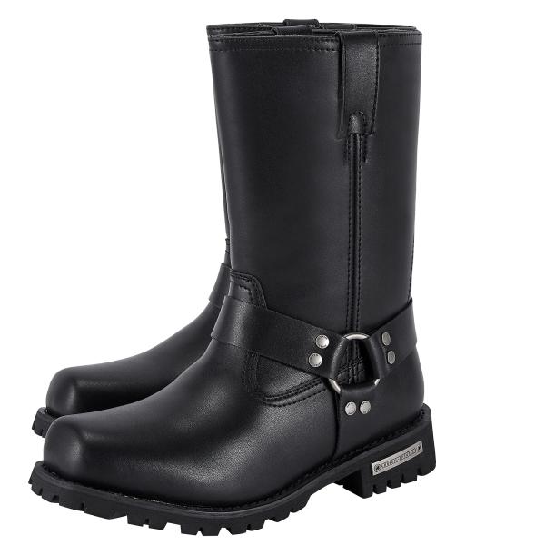 Dream Apparel Men&apos;s 11in Harness Motorcycle Boots ...