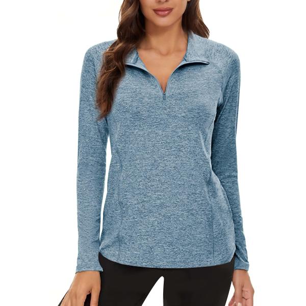 【並行輸入品】NEYOUQE Womens Light Blue Long Sleeve Fall ...