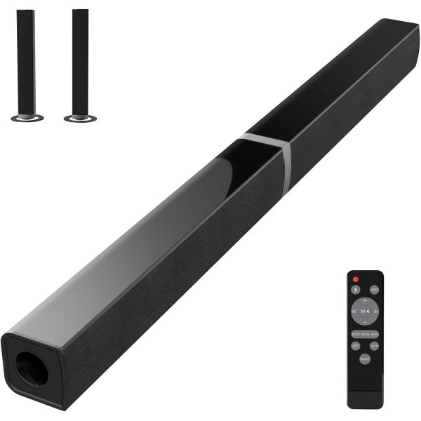 MZEIBO Sound Bars for TV Split Soundbar Wired and ...