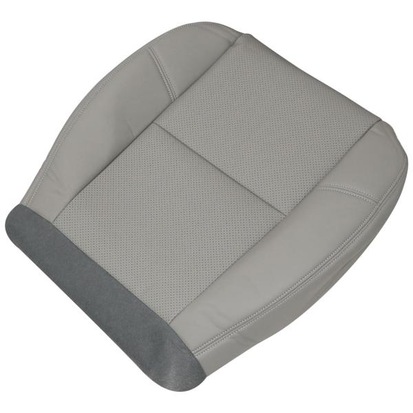 【並行輸入品】NLQR フロントドライバーボトム 交換用シートカバー レザー穴あき ライトグレー シ...