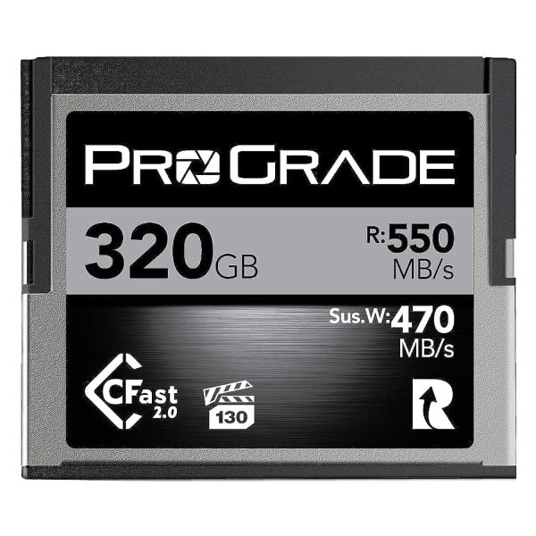 ProGrade Digital CFast 2.0 コバルトメモリーカード (320GB) Pro...