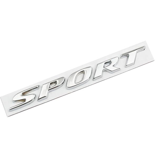 【並行輸入品】CONGCONG Sport Letter Emblem ABS Trunk Lid ...