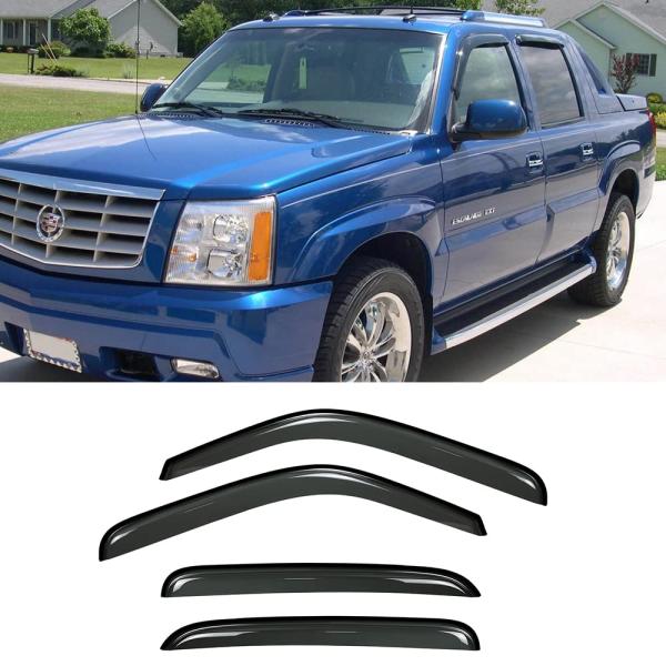 【並行輸入品】STARTSHIP 94355 サイドウィンドウ ウィンドディフレクター 4ピース タ...