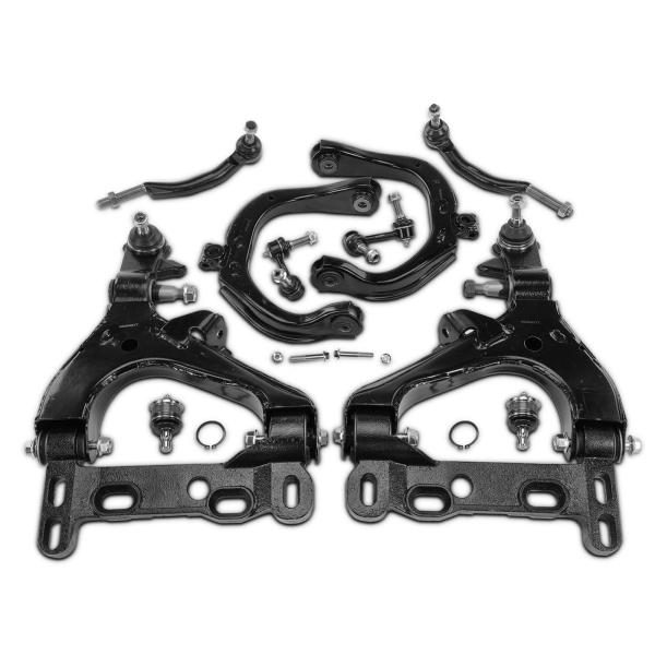 【並行輸入品】A Premium 10Pcs Front Suspension Kit, Upper...