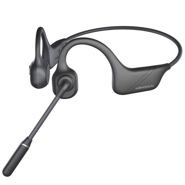 骨伝導ヘッドセット マイク付き… MONODEAL Bone Conduction Headphon...