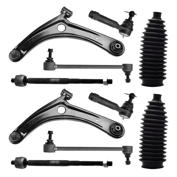 【並行輸入品】ASTARPRO 10pcs Front Suspension Kit Front L...