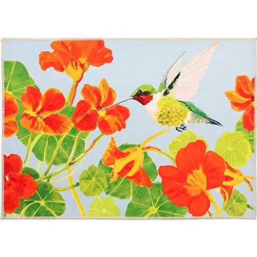 【並行輸入品】Olivia's Home Nasturtiums &amp; Ruby Throat Acc...