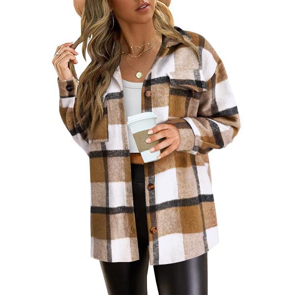 【並行輸入品】PRETTYGARDEN Women's 2023 Fall Clothes Plai...