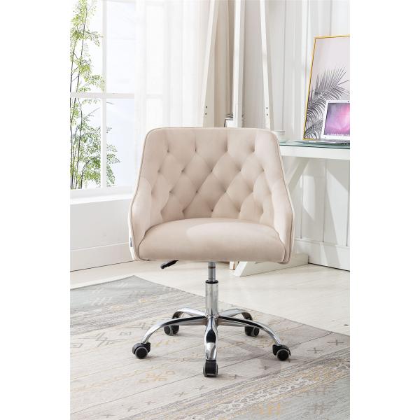 【並行輸入品】LANTRO JS Home Office Desk Chair with Wheel...