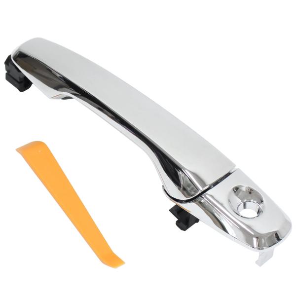 【並行輸入品】ApplianPar フロント運転席側 外装ドアハンドル クローム フォードエクスプロ...