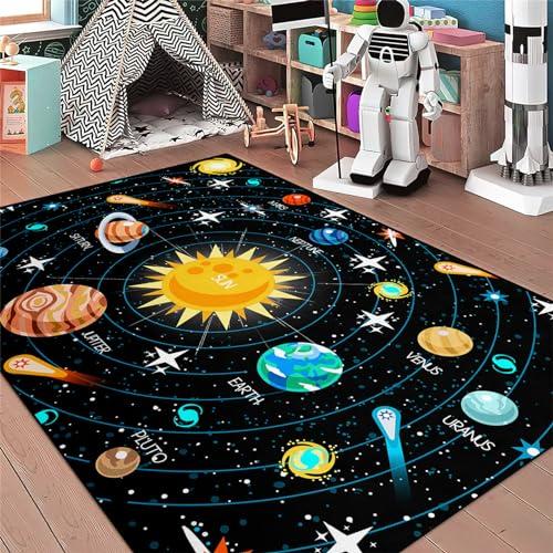 Outer Space Rugs Small Size Universe Solar System ...