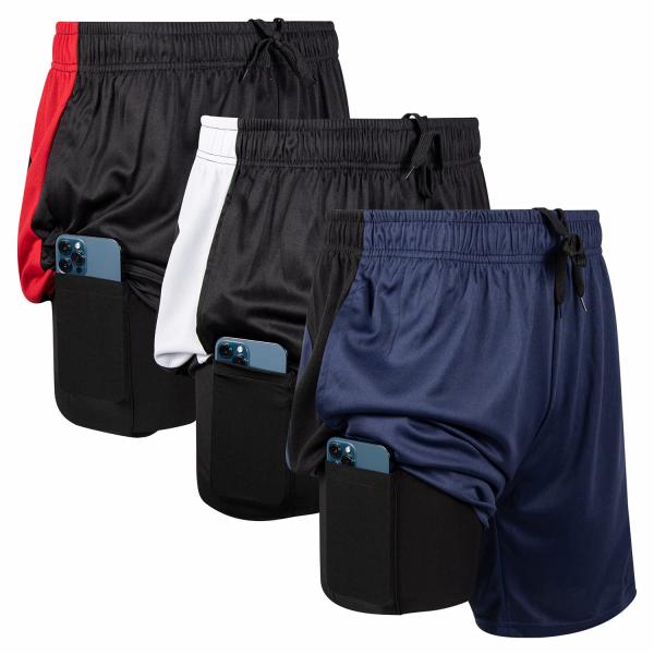 【並行輸入品】Ultra Performance 3 Pack Mens 2 in 1 Athlet...