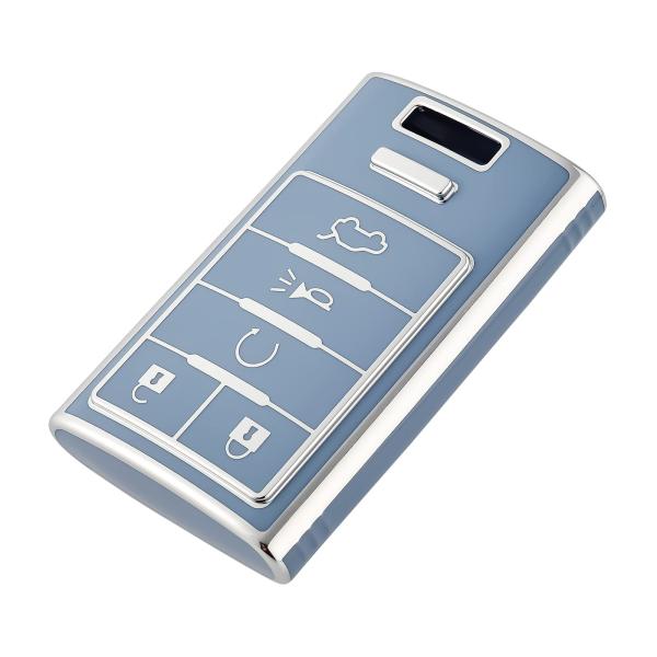 【並行輸入品】OFFCURVE Key Fob Cover for Cadillac, Soft T...
