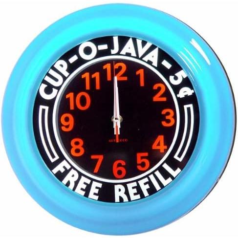 【並行輸入品】Cup O Java 壁掛け時計 Cup O Java Wall Clock