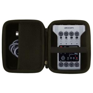 WAIYUCN Hard EVA Carrying Case for Zoom PodTrak P4 Podcast Recor 並行輸入品