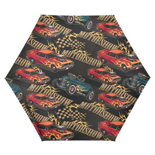 【並行輸入品】ZENWAWA Travel Umbrella (Racing Cars) Auto ...