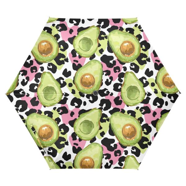 【並行輸入品】ZENWAWA Travel Umbrella (Watercolor Avocado...