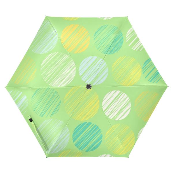 【並行輸入品】ZENWAWA Travel Umbrella (Yellow Green Dots)...