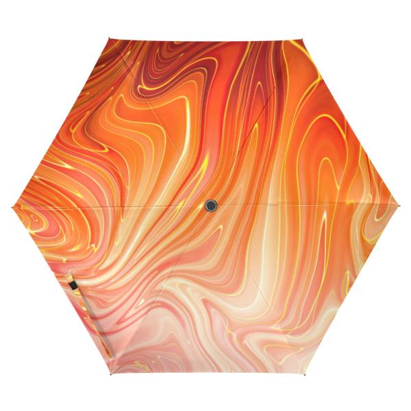 【並行輸入品】ZENWAWA Travel Umbrella (Liquid Marbling Re...