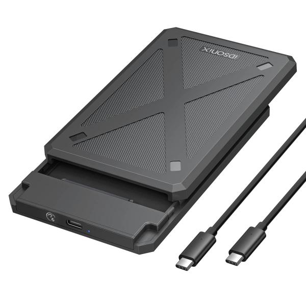 iDsonix 2.5インチ ハードドライブエンクロージャ 6Gbps USB C 3.1   SA...