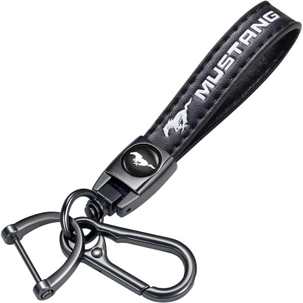 【並行輸入品】SDSHSM Genuine Leather Car Keychain for For...