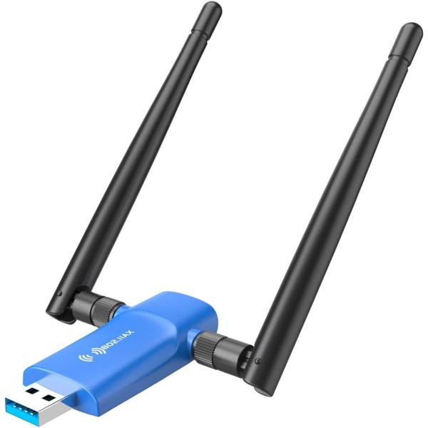 Wireless USB WiFi 6 Adapter for PC - Nineplus 802....