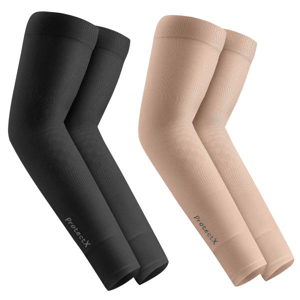 【並行輸入品】ProtectX 冷却 UV保護 アームスリーブ 男女兼用 通気性 吸湿発散性 圧縮,...