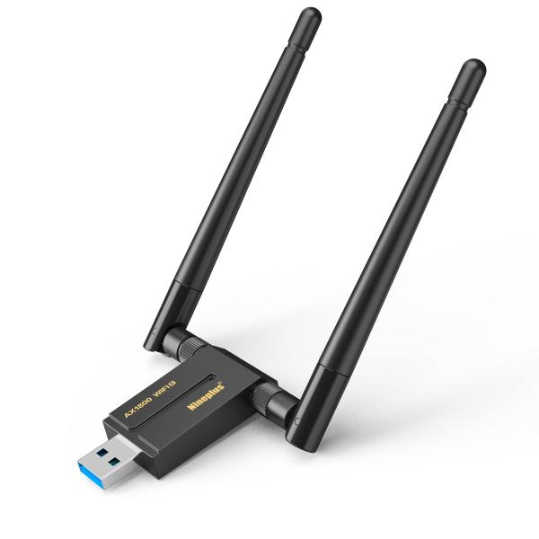 Wireless USB WiFi 6 Adapter for Desktop   1800Mbps...