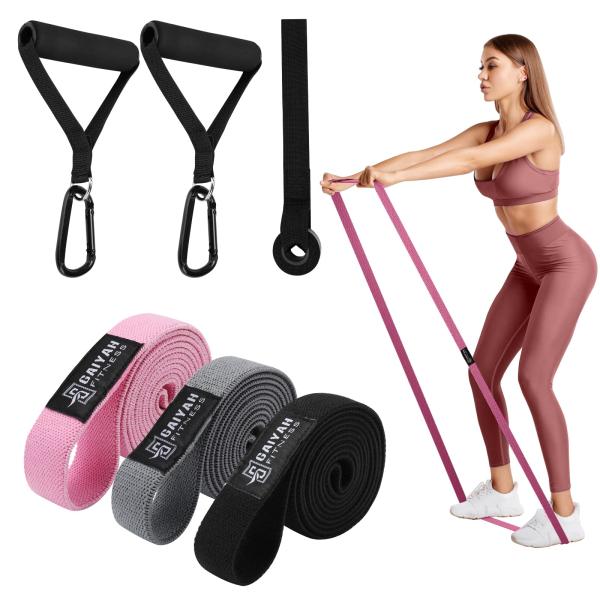 【並行輸入品】ワークアウト用ロングバンド レディースロングレジスタンスバンド ロングワークアウトバン...