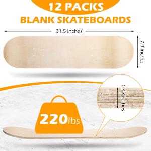 【並行輸入品】12 Pack Blank Sk...の詳細画像3