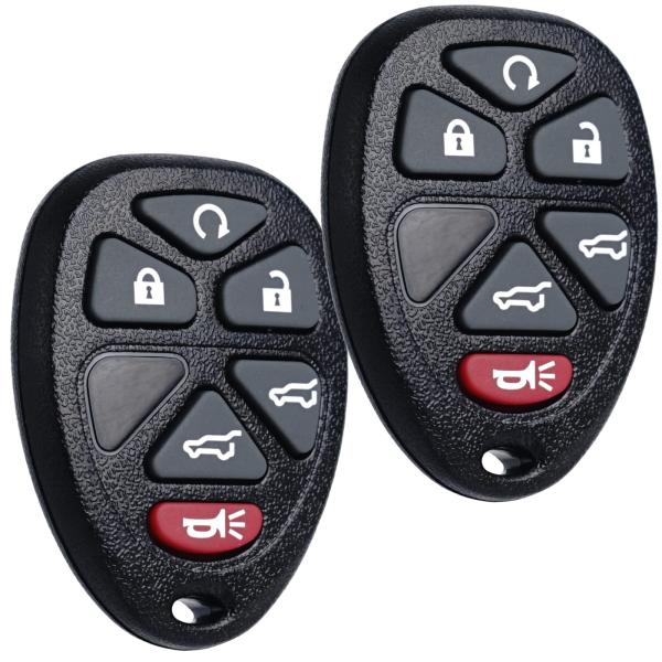 【並行輸入品】キーレスエントリーリモートスタートコントロールキーフォブ 交換用 シボレー タホ サバ...