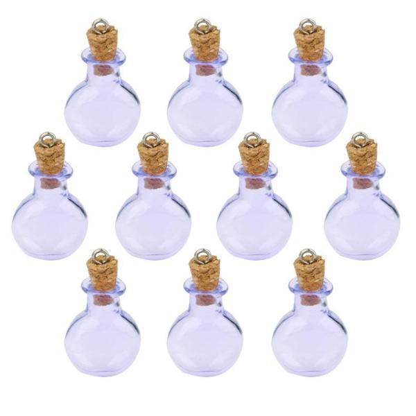 Milisten Potion Bottles Small Glass Jars 10pc Mini...