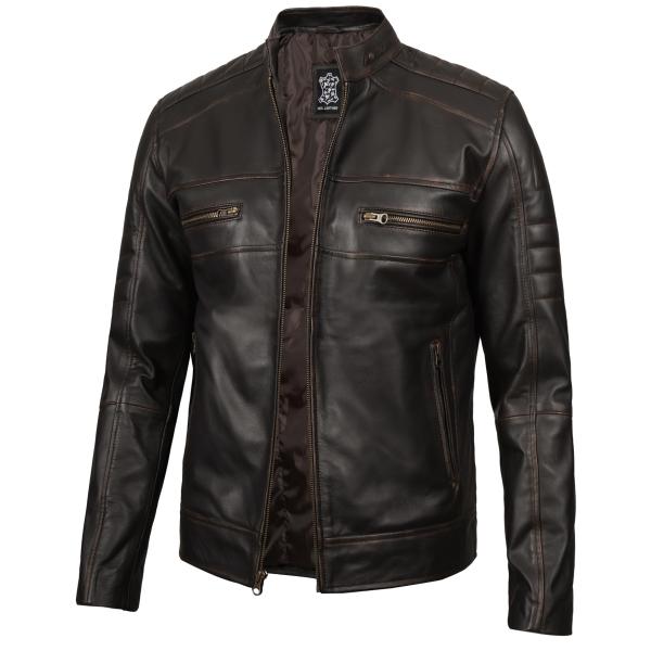【並行輸入品】Blingsoul Mens Leather Jacket (N2) | [15160...
