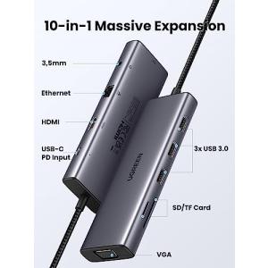 【並行輸入品】UGREEN 10 in 1 U...の詳細画像4