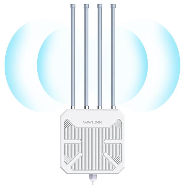 WAVLINK AX1800 Outdoor WiFi 6 Extender, Long Range...