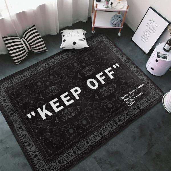 【並行輸入品】Keep Off Area Rugs 3D Printed Large Carpet ...