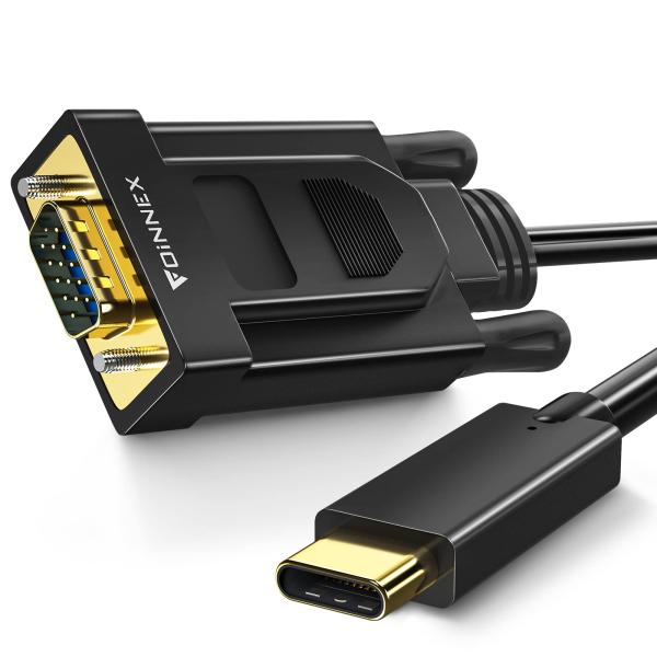 USB C   VGAケーブル USB 3.1 Type C   VGAコード (1080P@60H...